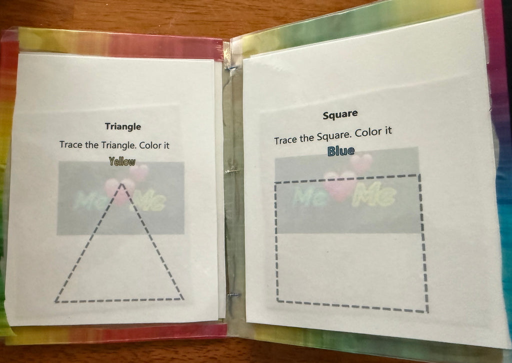 Color With Me Shapes Miniseries Craft Book