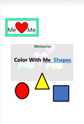 Color With Me Shapes Miniseries Craft Book