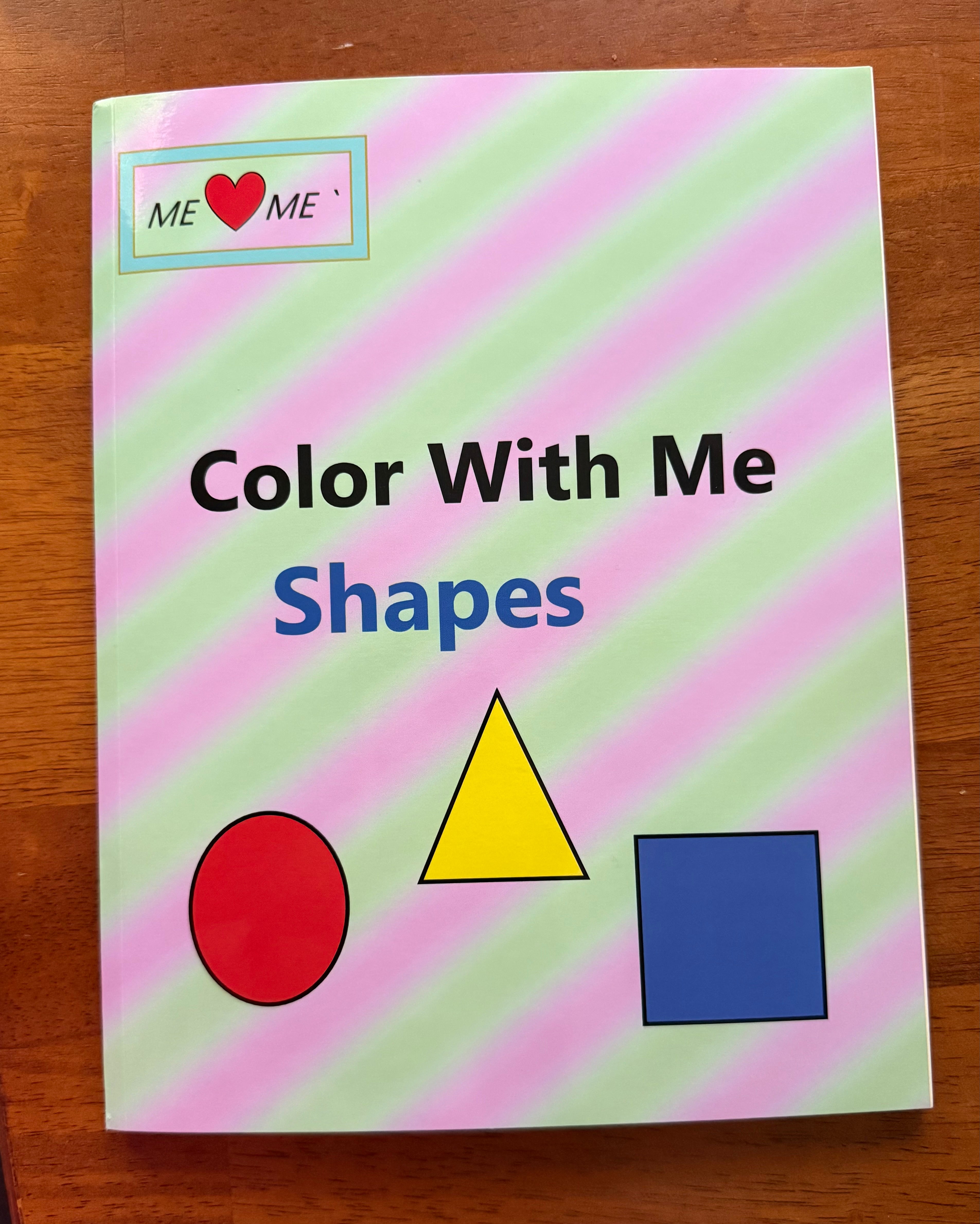 Presale Color With Me Shapes Booklet