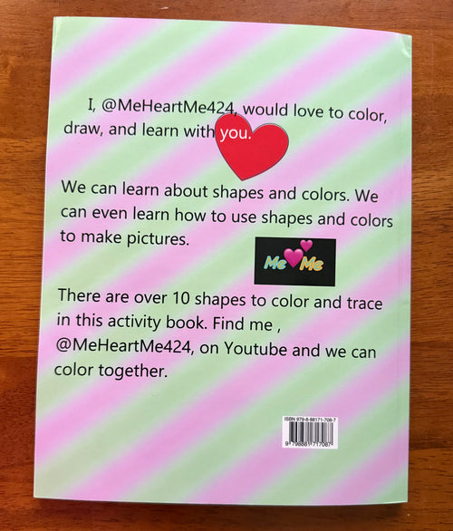 Presale Color With Me Shapes Booklet