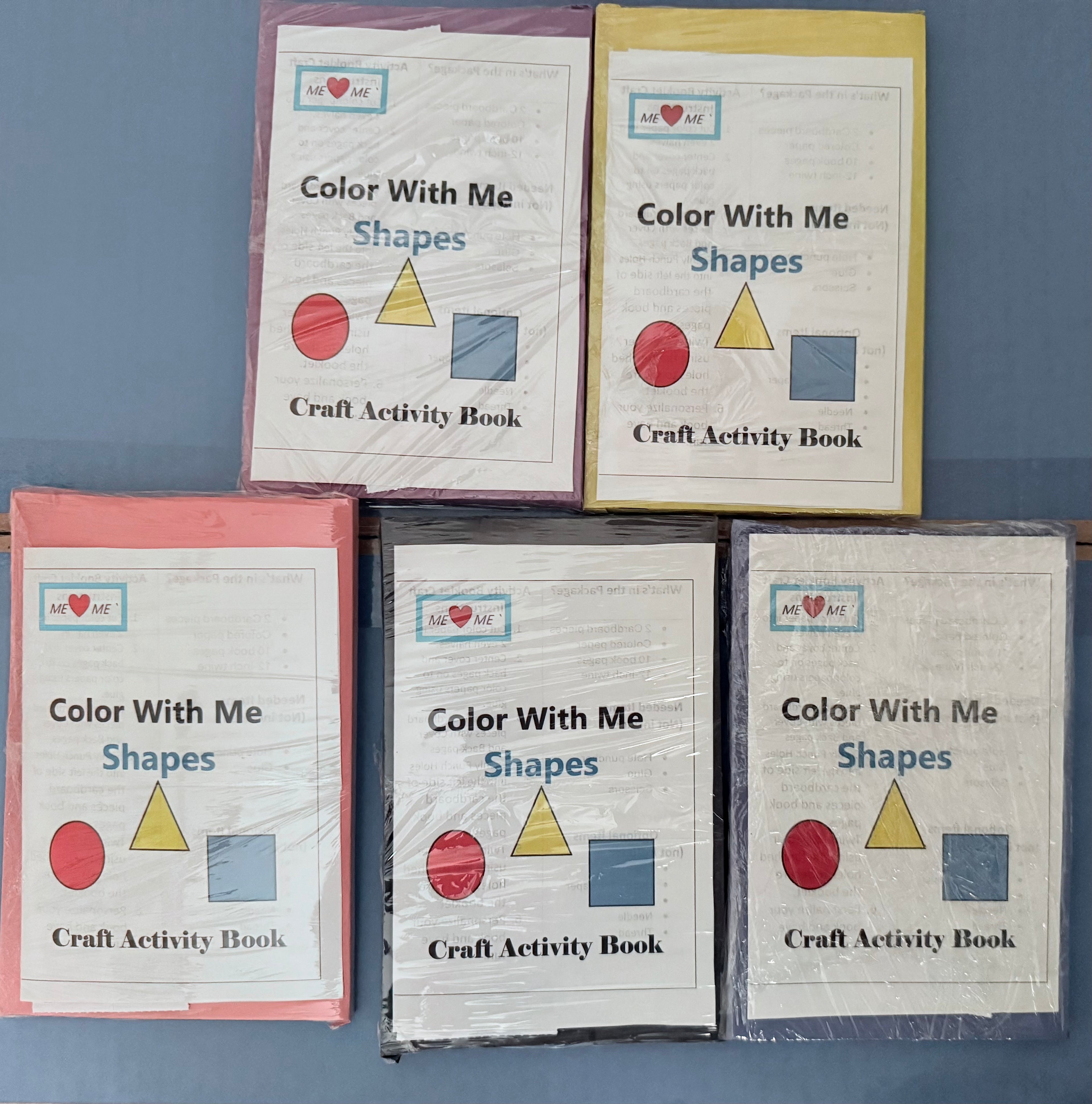 Color With Me Shapes Miniseries Craft Activity Book