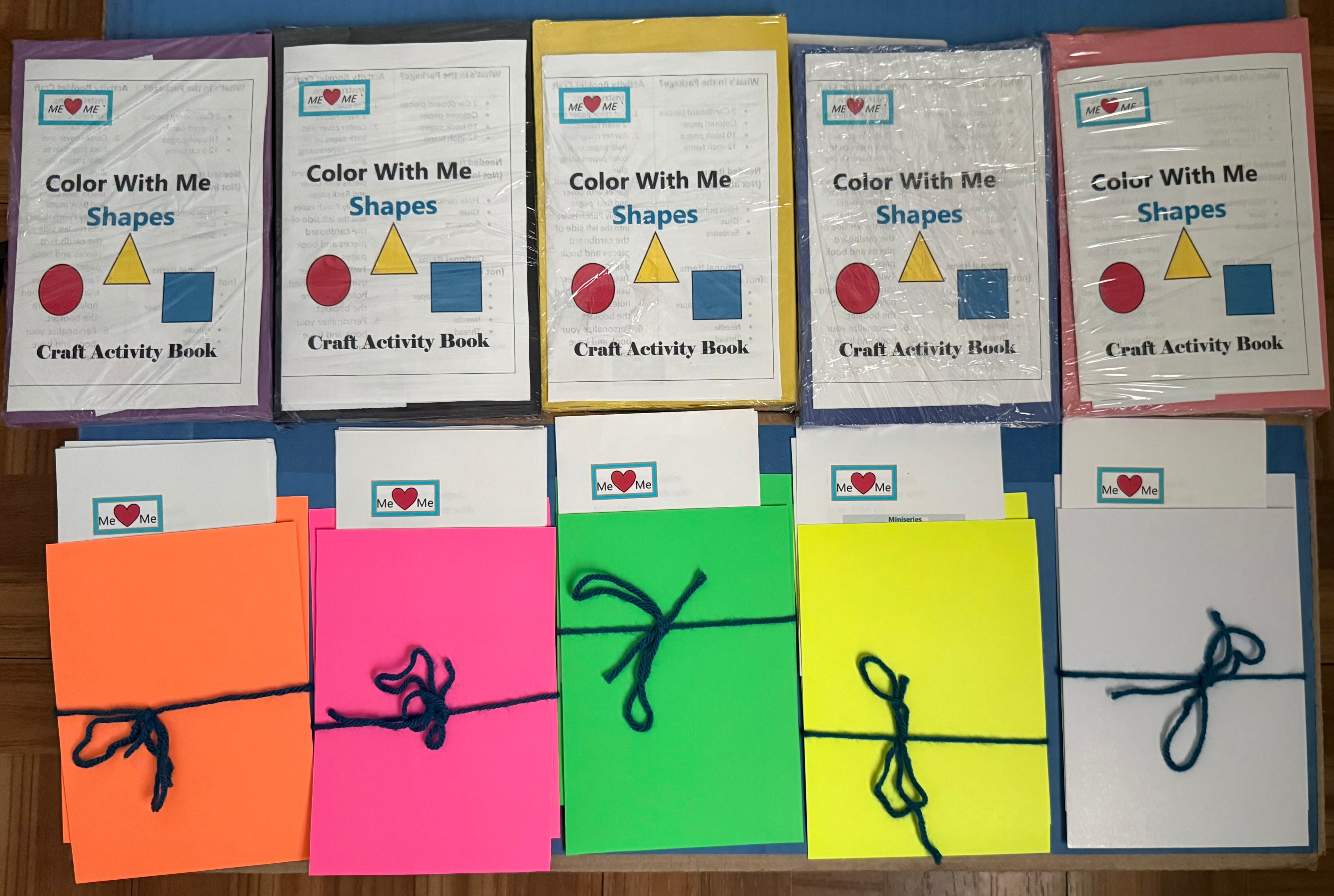 Color With Me Shapes Miniseries Craft Activity Book