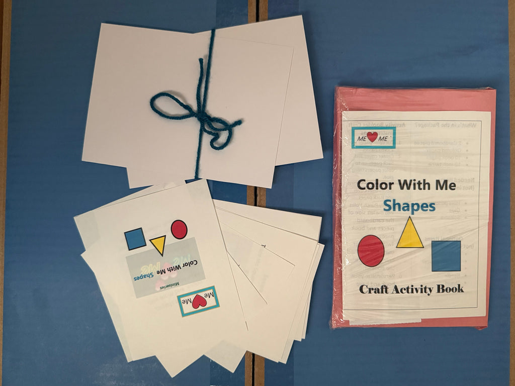 Color With Me Shapes Miniseries Craft Activity Book