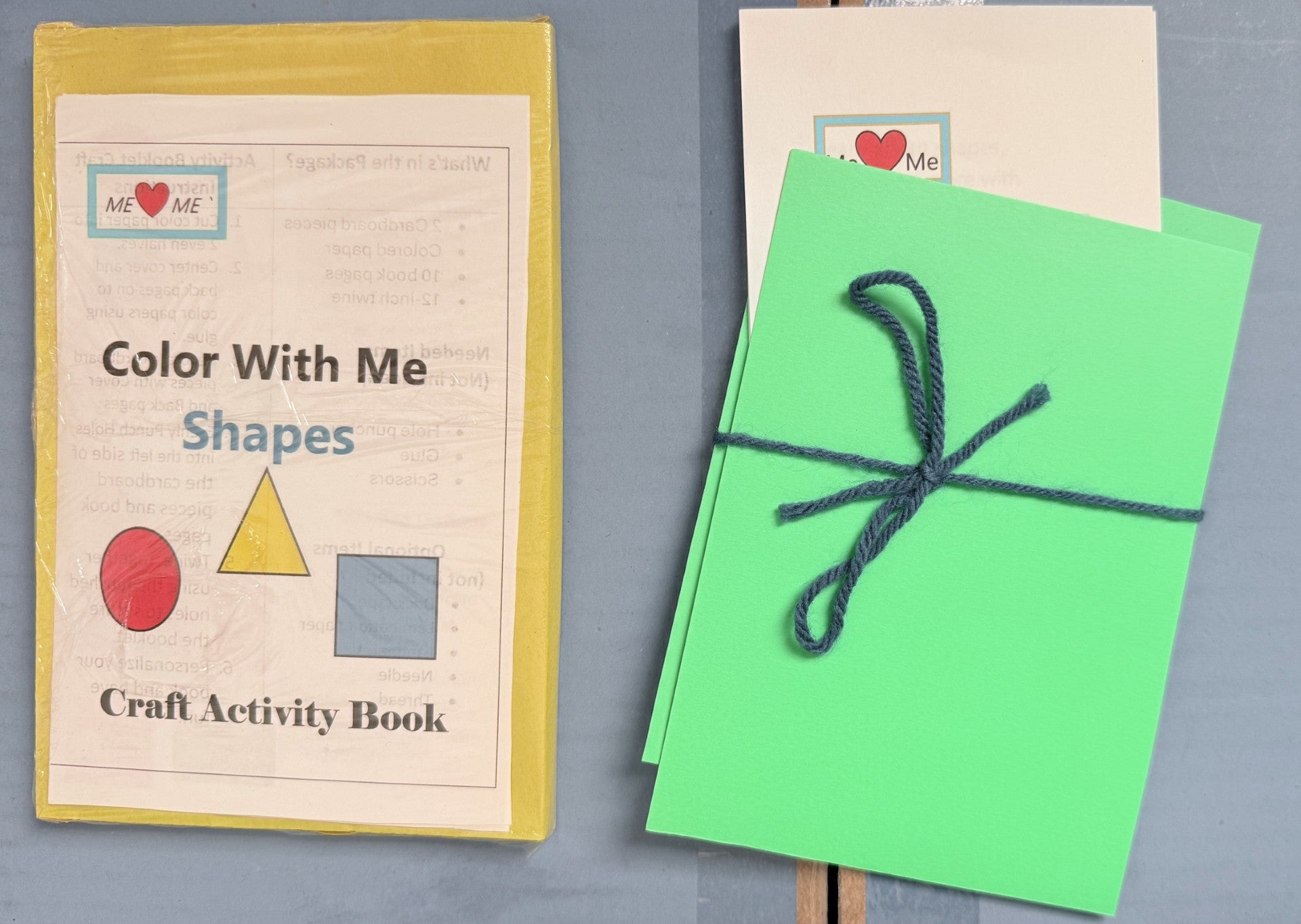 Color With Me Shapes Miniseries Craft Activity Book